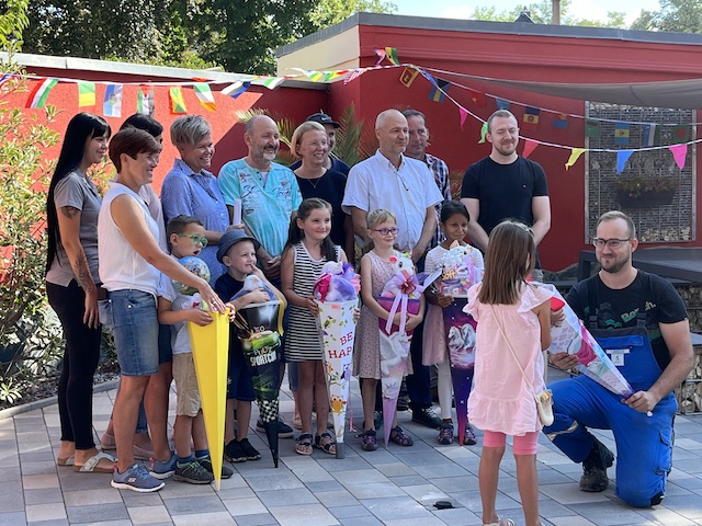 Foto von Einschulung.